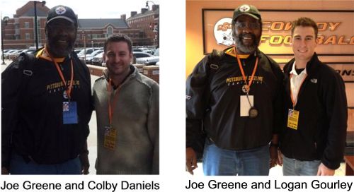 Joe Greene visits Stillwater