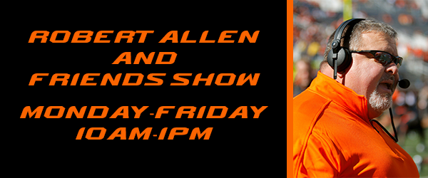 The Robert Allen & Friends Show, Monday-Friday 10am-1pm